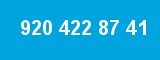 920 422 87 41